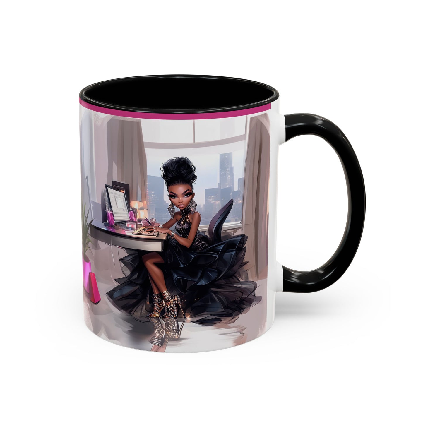 Executive Glam: Black Edition Coffee Mug (11oz)