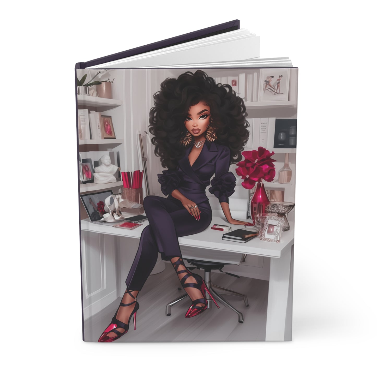 Royal Bloom Hardcover Journal