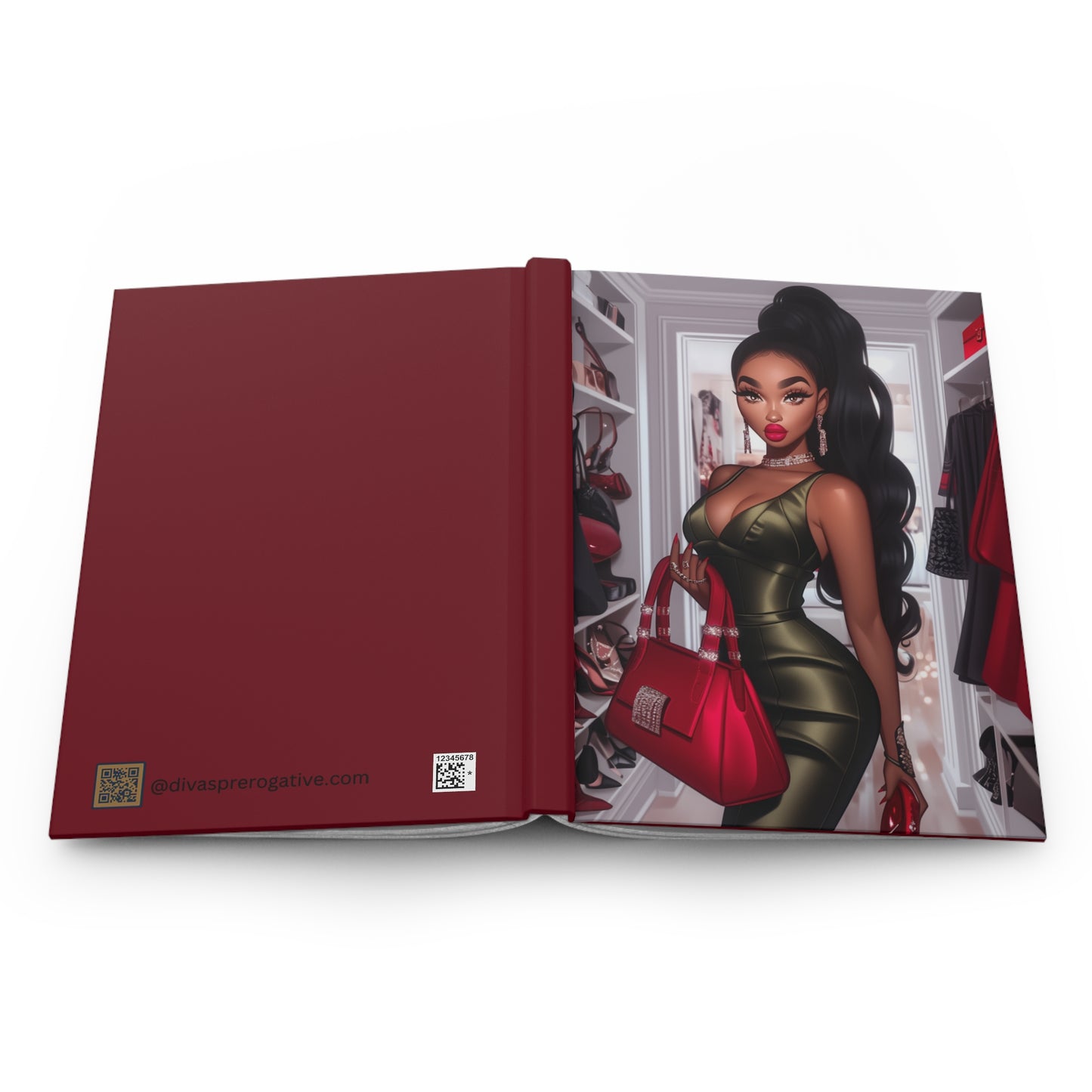 Emerald Grace Hardcover Journal