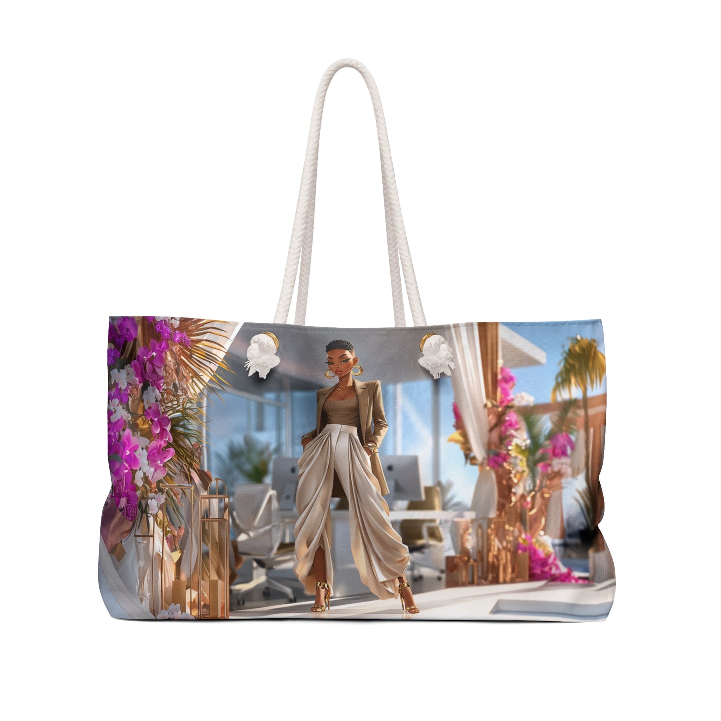 Gold Standard Glam Weekender Tote