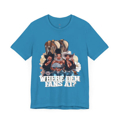 Where Dem Fans At Graphic Tee