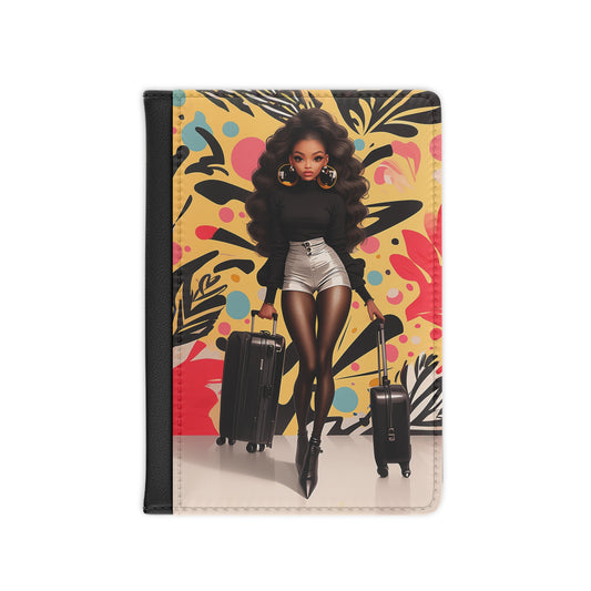 Glam Globe-Trotter Passport Cover