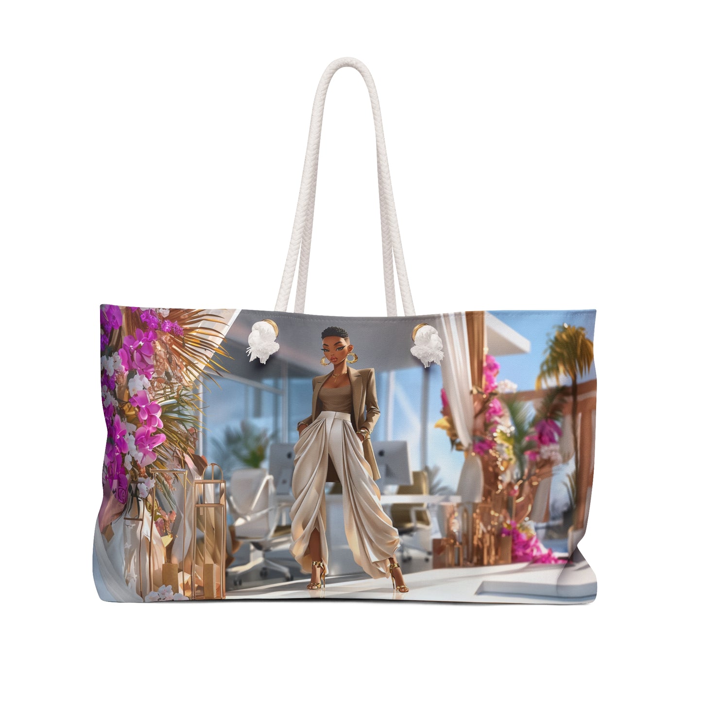 Gold Standard Glam Weekender Tote